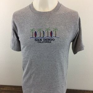 San Diego California Embroidered Graphic T Shirt